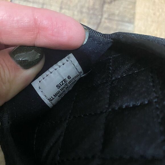 Patricia Green Elegant Antler Embroidered black Slippers Slip On Flats Shoes 6 - Picture 7 of 10